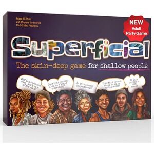Superficial Adult Party Card Game‎ – Hilarious 18+ Game for 2–10 Players